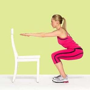 Gymnastics treats knee joint disease