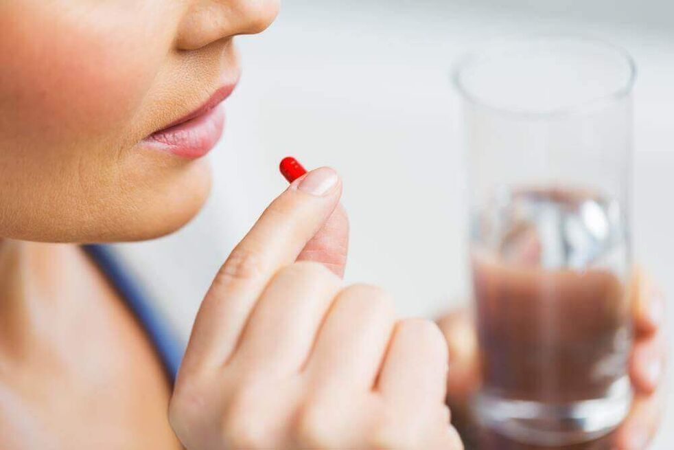 Taking medications to treat cervical osteochondrosis