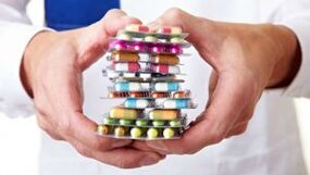 Drug treatment of cervical osteochondrosis