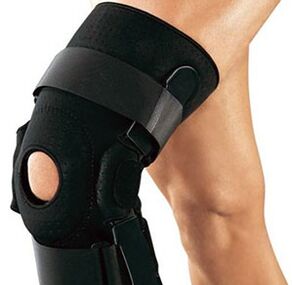 In the case of arthropathy, it is necessary to immobilize the diseased knee joint with an orthosis